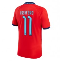 England Marcus Rashford #11 Replica Away Shirt World Cup 2022 Short Sleeve